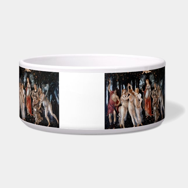 プリマヴェラボッティチェリセラミックペットボウル ボウル (右)