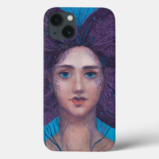 プリマヴェラ、春女神、ファンタジー超現実美術 Case-Mate iPhoneケース (裏面)