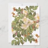 プリマ絵を描ロスのブライダルシャワー招待状 招待状 (裏面)