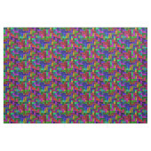 プリマ綿ステンドグラス模様織物 ファブリック (ファットクウォーター)