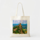 プリマ·トレ·グアイタ。サンマリノ共和国。 トートバッグ (正面)