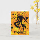 プリミアのメッセージカード カード (黄色い花)