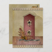 プリミティブアートカード ポストカード (正面/裏面)