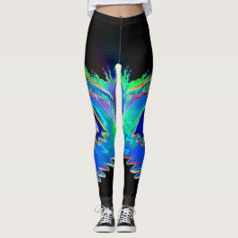 プリムפּוּרִיםヴァシュティのマスク未来的な冠 レギンス