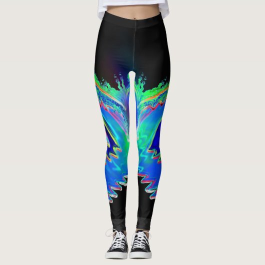 プリムפּוּרִיםヴァシュティのマスク未来的な冠 レギンス (正面)