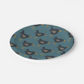 プリムお洒落クロウ紙プレート ペーパープレート (アングル)