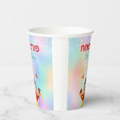 プリムお祝いカラフルピエロハマンタ 紙コップ (右)