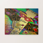 プリムエスターお祝いダークアートプリント ジグソーパズル (横)