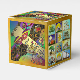 プリムエスターお祝いダークアートプリント フェイバーボックス