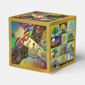 プリムエスターお祝いダークアートプリント フェイバーボックス (裏面サイド)