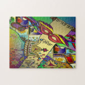 プリムエスターお祝いライトアートプリント ジグソーパズル (横)