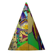 プリムエスターお祝いライトアートプリント パーティーハット (裏面)