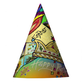 プリムエスターお祝いライトアートプリント パーティーハット