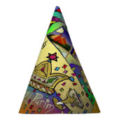 プリムエスターお祝いライトアートプリント パーティーハット (右)