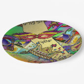 プリムエスターお祝いライトアートプリント ペーパープレート (アングル)