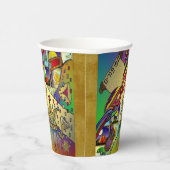 プリムエスターお祝いライトアートプリント 紙コップ (右)