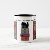 プリムキルトパッチワーク ツートーンマグカップ (中央)