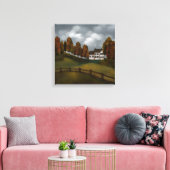 プリムサルトボックスハウスツリーアンドヒルズ キャンバスプリント (インサイチュ (リビング))