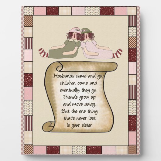 プリムシスターズポエムプラーク フォトプラーク (正面)