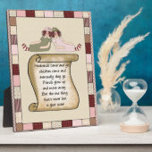 プリムシスターズポエムプラーク フォトプラーク (側面)