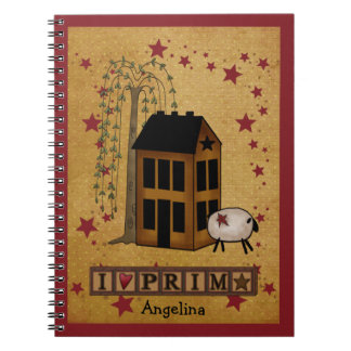 プリムシープ&サルトボックスカスタムのスパイラルノート ノートブック
