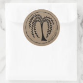 プリムスタイルウィローツリーブラックフレオーガニックーム ラウンドシール (バッグ)