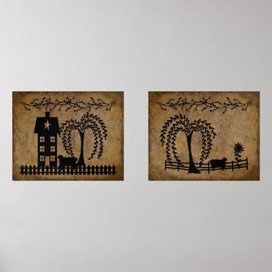 プリムソルトボックスハウスウィローツリーシープピップベリー (正面)