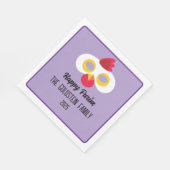 プリムチキンマスク仮装の衣装 スタンダードランチョンナプキン (角)