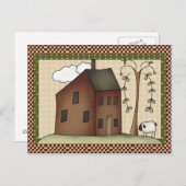 プリムハウス任意の目的のはがき ポストカード (正面/裏面)