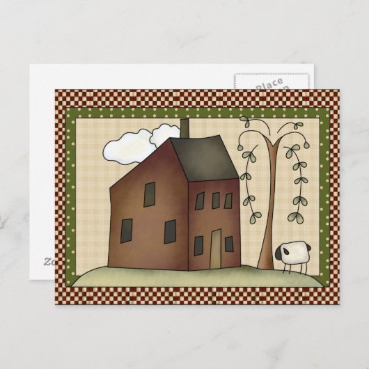 プリムハウス任意の目的のはがき ポストカード (正面/裏面)