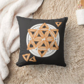 プリムハマンタシュハマンタシェンユダヤ星 クッション (ブランケット)