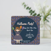 プリムハロウィーンキッドのパーティの招待状ガール3 招待状 (スタンド正面)