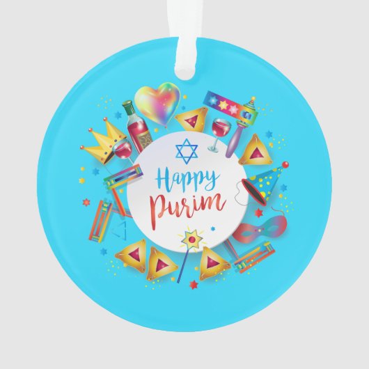 プリムバスケットギフトハマンタシェングラッガブル オーナメント (裏面)