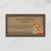 プリムパンプキンファームヴィンテージトラックカントリー 名刺 (裏面)