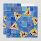 プリムパーティの招待状 招待状 (正面/裏面)