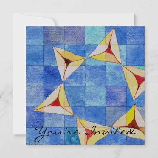 プリムパーティの招待状 招待状 (正面)