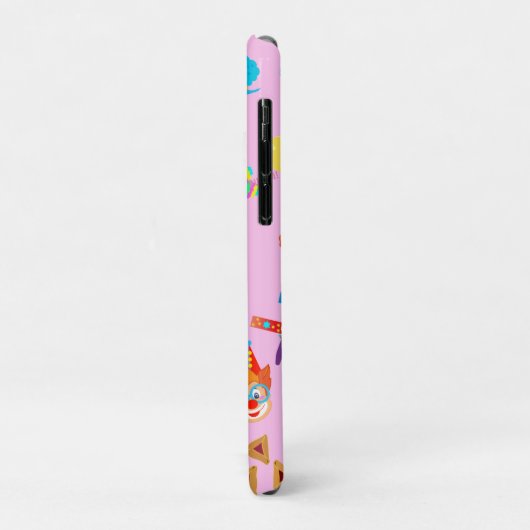 プリムフェスティバルキッズパーティーかわいいピエロカーニバル Case-Mate iPhoneケース (裏面/左)