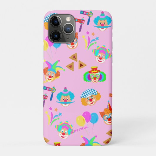 プリムフェスティバルキッズパーティーかわいいピエロカーニバル Case-Mate iPhoneケース (裏)