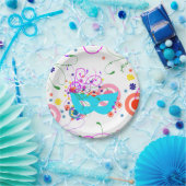 プリムマスク ペーパープレート (パーティー)