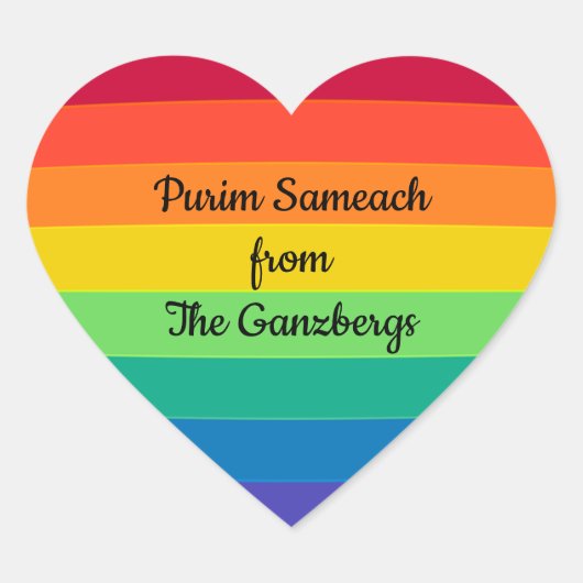 プリムミシュローチマノスシャラチマノハートステッカー ハートシール (正面)