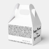 プリムミシュローチマノパーソナライズされたットギフト フェイバーボックス (裏面サイド)