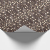 プリムムーンアンドスターズウィッ異教のチお祝いパーティー ラッピングペーパー (角)