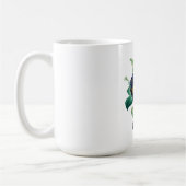 プリムラの花のボタニカル ウォーターカラーマグ コーヒーマグカップ (左)