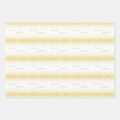 プリムラッピング紙フラットシートセット3 ラッピングペーパーシート (正面)