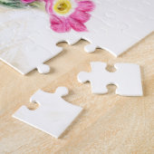 プリムラピンクの水の色アートジグソーパズル ジグソーパズル (側面)