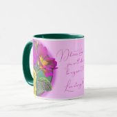 プリムラフローラ素晴らしアートギフトマグ マグカップ (正面左)