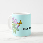 プリムローズの花 コーヒーマグカップ (正面左)