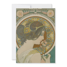 プリムローズバイアルフォンスミュシャ(1899)