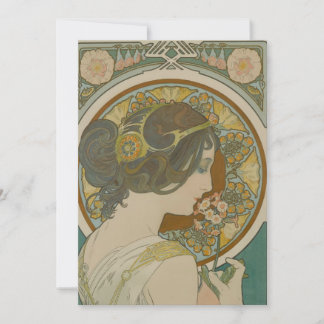 プリムローズバイアルフォンスミュシャ(1899) シーズンカード