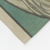 プリムローズバイアルフォンスミュシャ(1899) フリースブランケット (角)